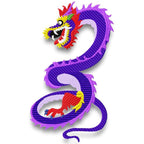Colorful Chinese Dragon