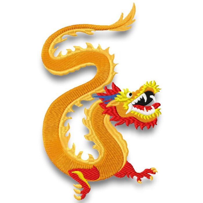 Colorful Chinese Dragon