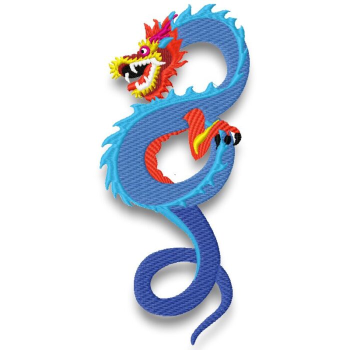 Colorful Chinese Dragon