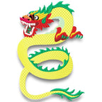 Colorful Chinese Dragon