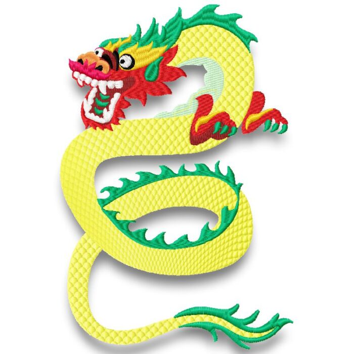 Colorful Chinese Dragon