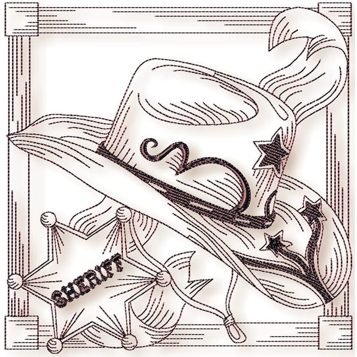 Country Redwork