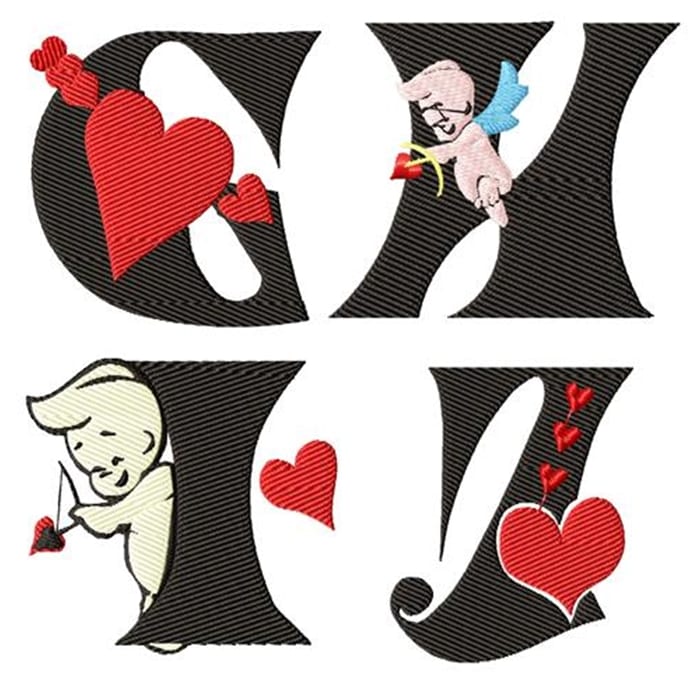 Cupid Alphabet