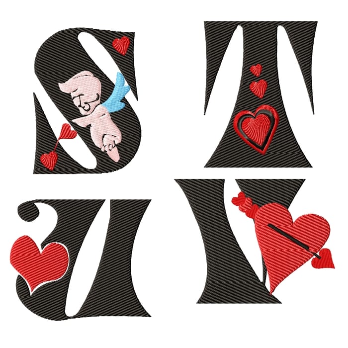 Cupid Alphabet