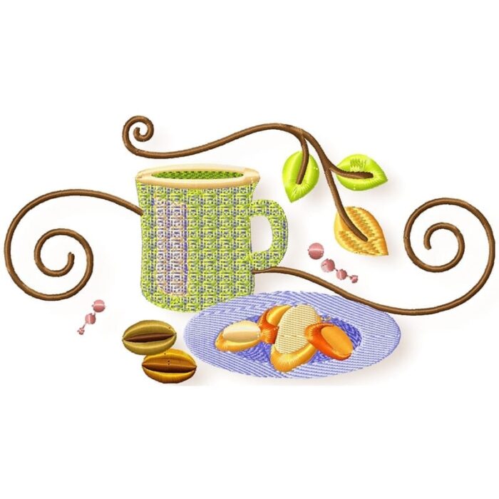 cuppa machine embroidery
