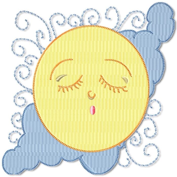 Sky Moon Curly Blocks