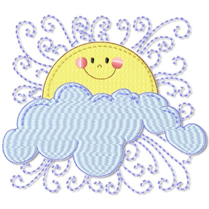 Sky Moon Curly Blocks