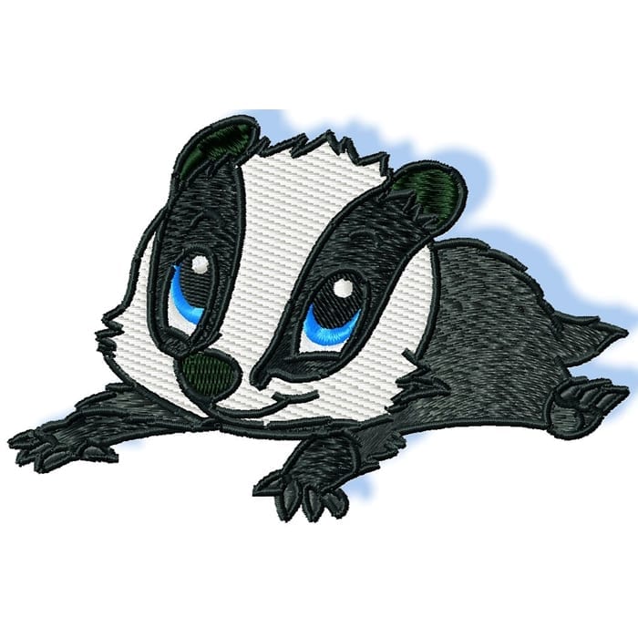 Cute Baby Badger