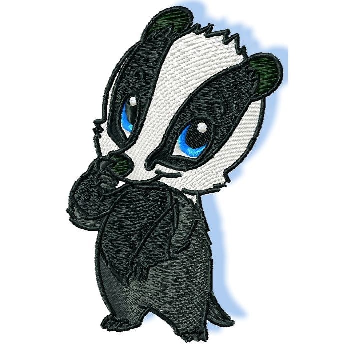 Cute Baby Badger
