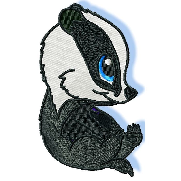 Cute Baby Badger