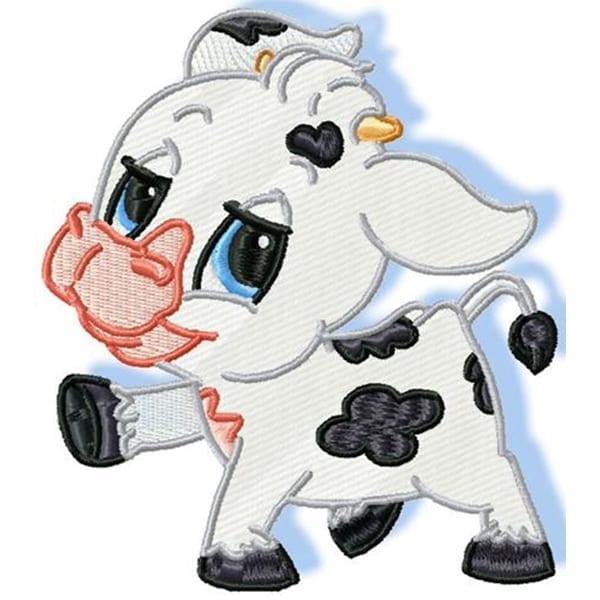 Cute Baby Cow