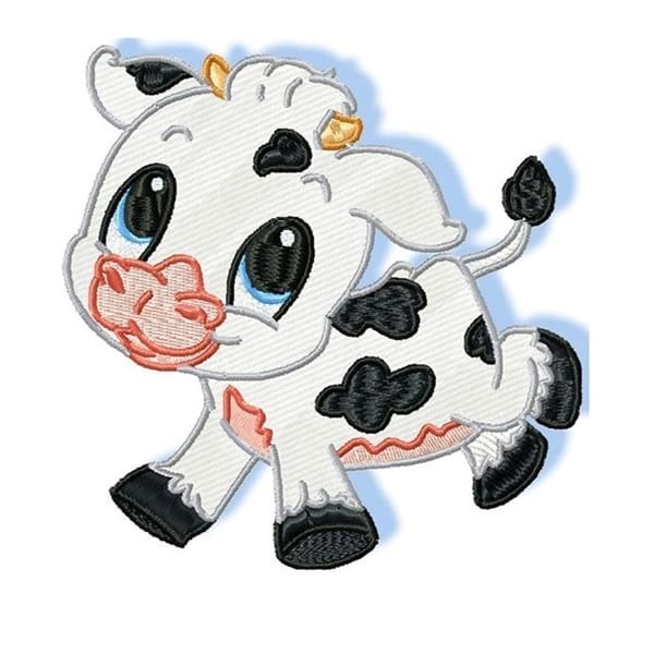 Cute Baby Cow