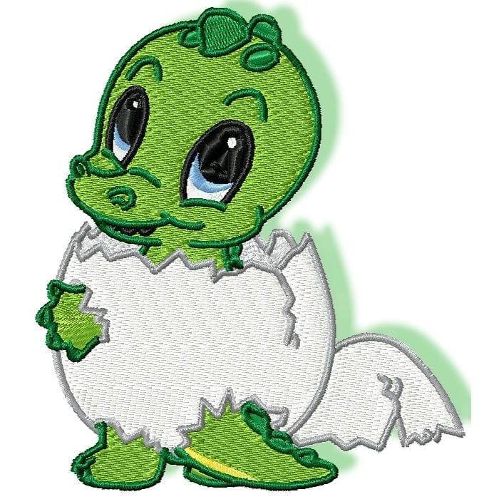 Cute Baby Crocodile