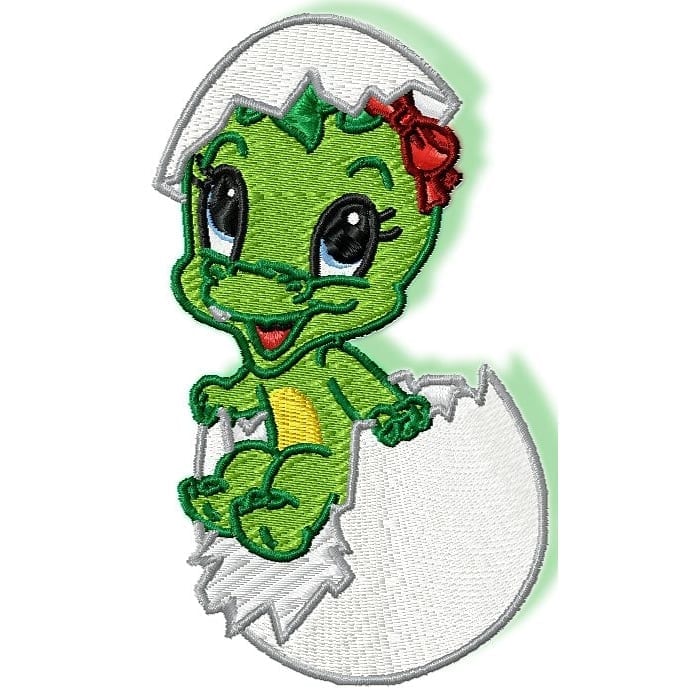 Cute Baby Crocodile