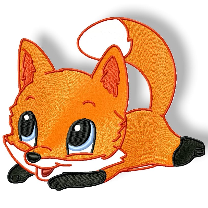 Cute Baby Fox
