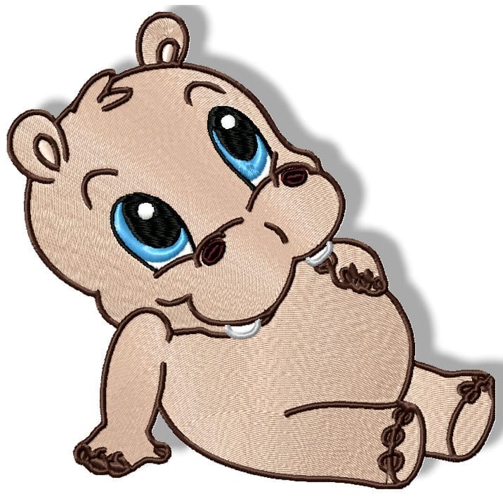 Cute Baby Hippo