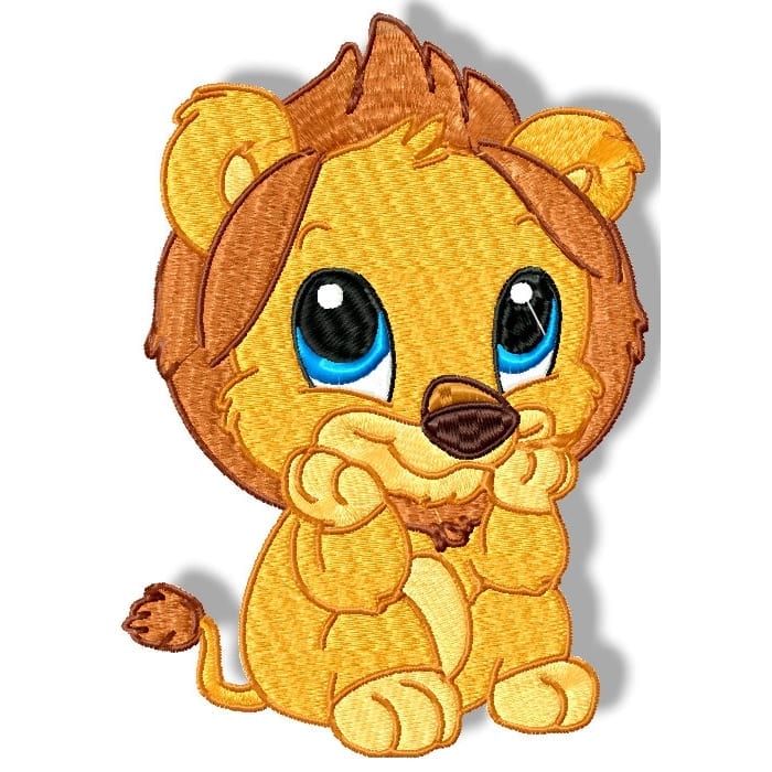 Cute baby Lion