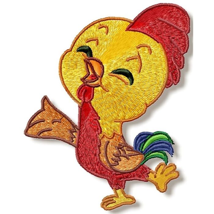 Cute Baby Rooster