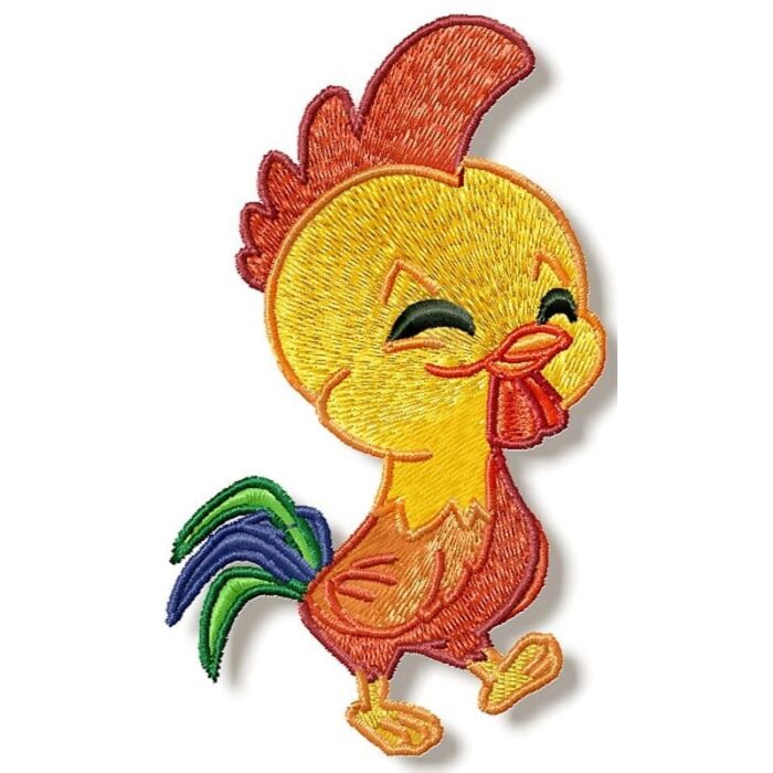 Cute Baby Rooster