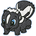 Cute Baby Skunk