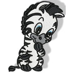 Cute Baby Zebra