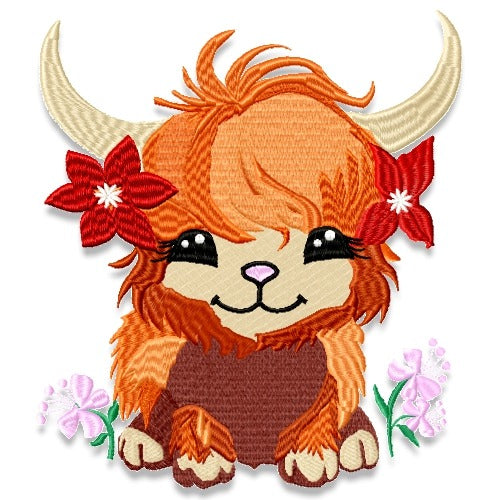 Cute Highland Cow 1