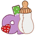 Patchy Baby Alphabet Set