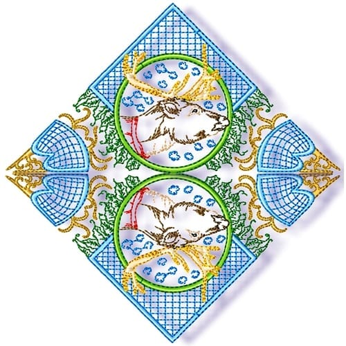 Christmas Tablecloth Decoration