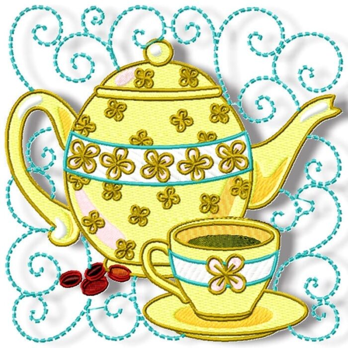 Elegant Tea Time Blocks