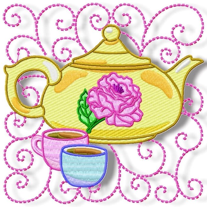 Elegant Tea Time Blocks