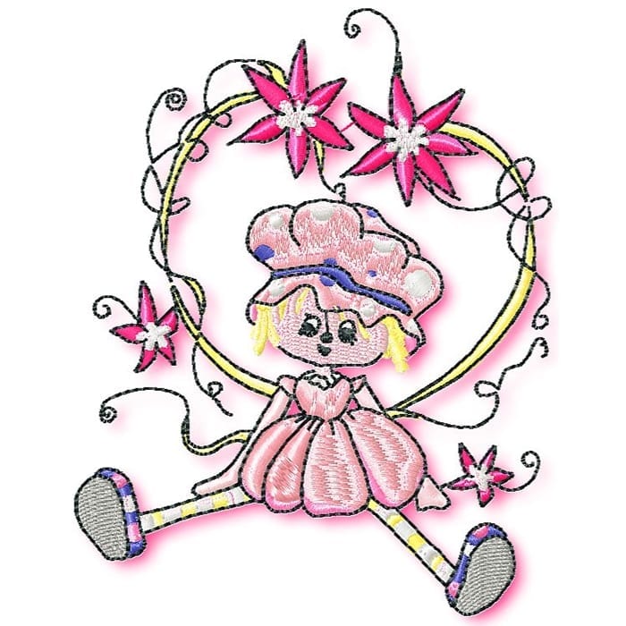 Flowy Flower Girl