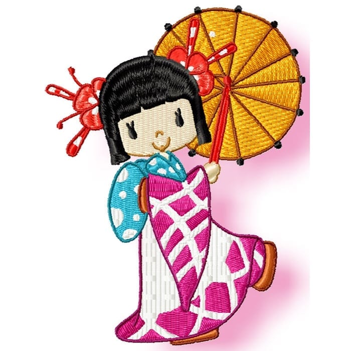 Cute Geisha Girls