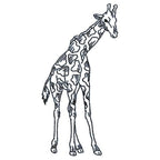 Giraffes in Black Work