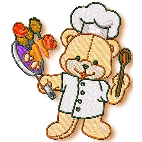 Happy Chef Bear