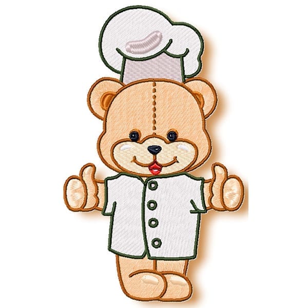 Happy Chef Bear