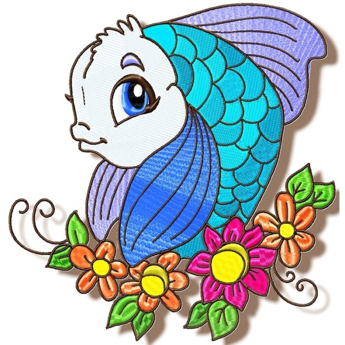 Here Is Looking at You machine Embroidery