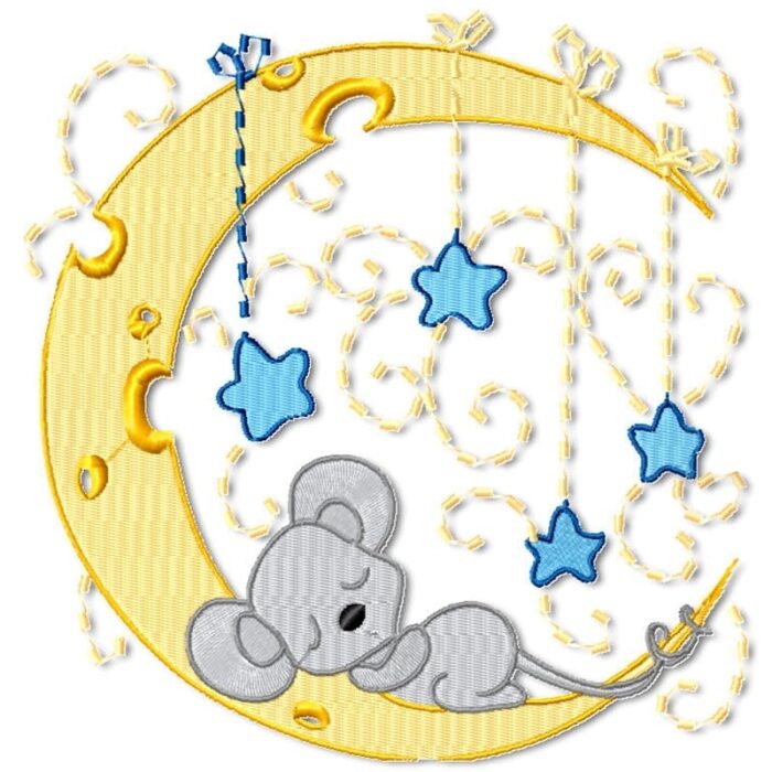 Sky Moon Curly Blocks