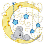 Sky Moon Curly Blocks