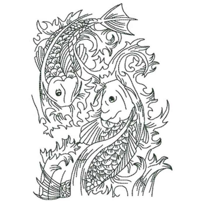 Koi Line Work
