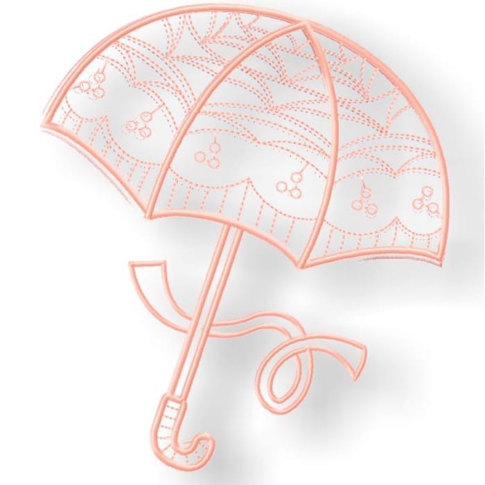 Lace Look Umbrellas