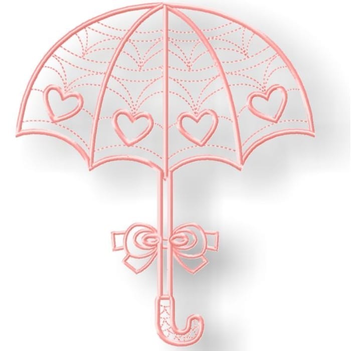 Lace Look Umbrellas