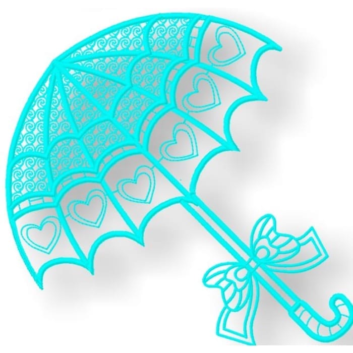 Lace Look Umbrellas