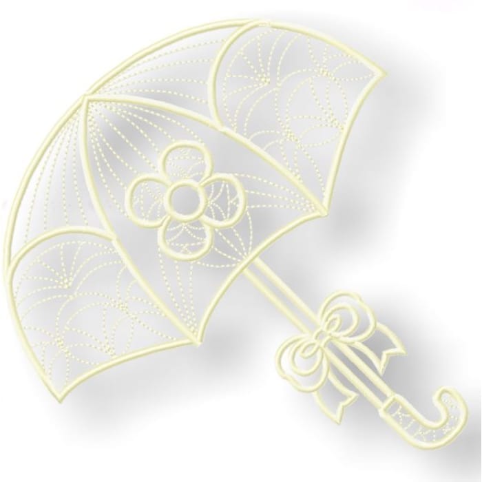 Lace Look Umbrellas