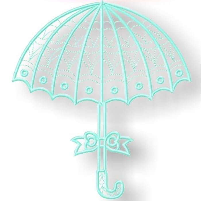 Lace Look Umbrellas