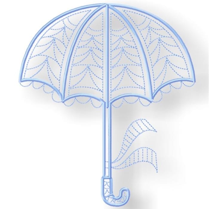 Lace Look Umbrellas