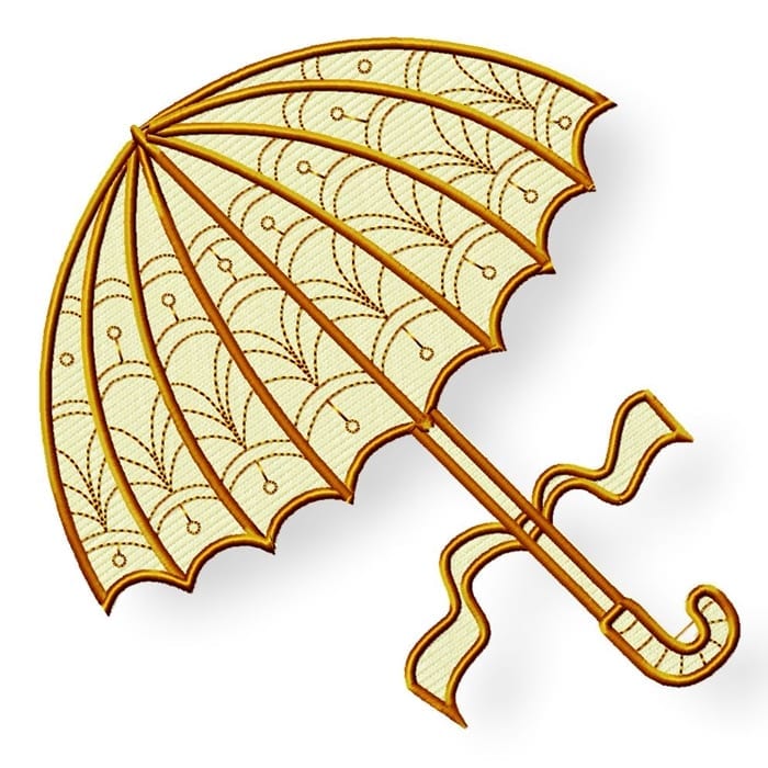 Lace Look Umbrellas