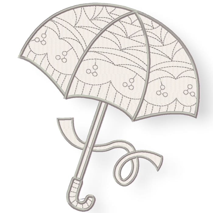 Lace Look Umbrellas
