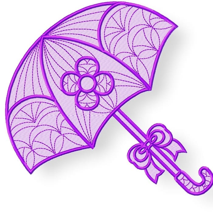 Lace Look Umbrellas