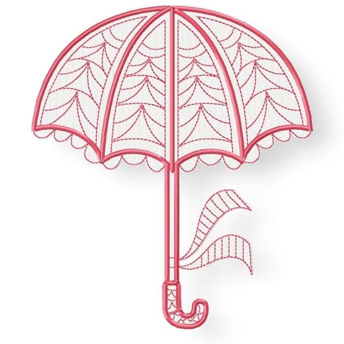 Lace Look Umbrellas