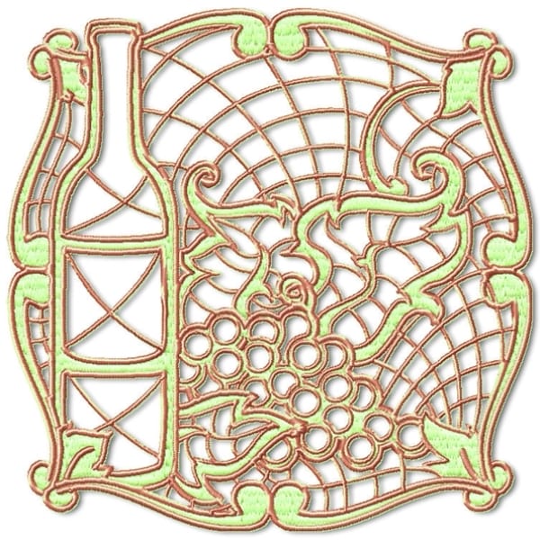 Lace Wine Blocks (FSL)
